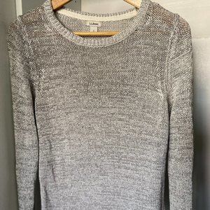 Lightweight LL Bean Sweater, Size Small